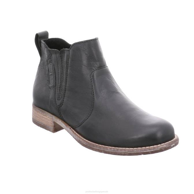 femmes Josef Seibel terre de sienne 45 bottes noir J4DB232