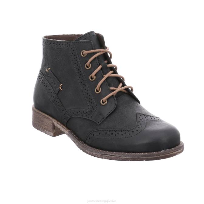 femmes Josef Seibel terre de sienne 74 bottes noir J4DB197