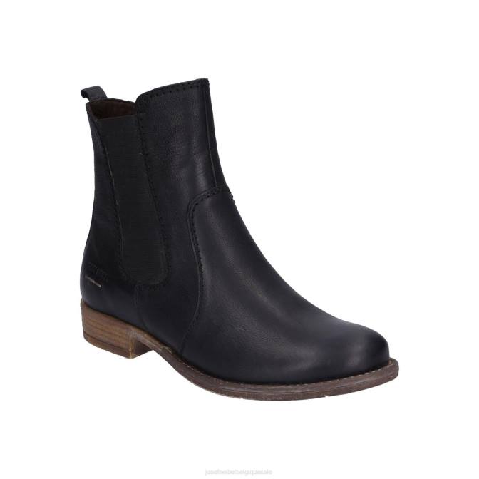 femmes Josef Seibel terre de sienne 80 bottes noir J4DB204