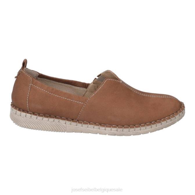 femmes Josef Seibel sosie 38 chaussures à enfiler castagne J4DB191