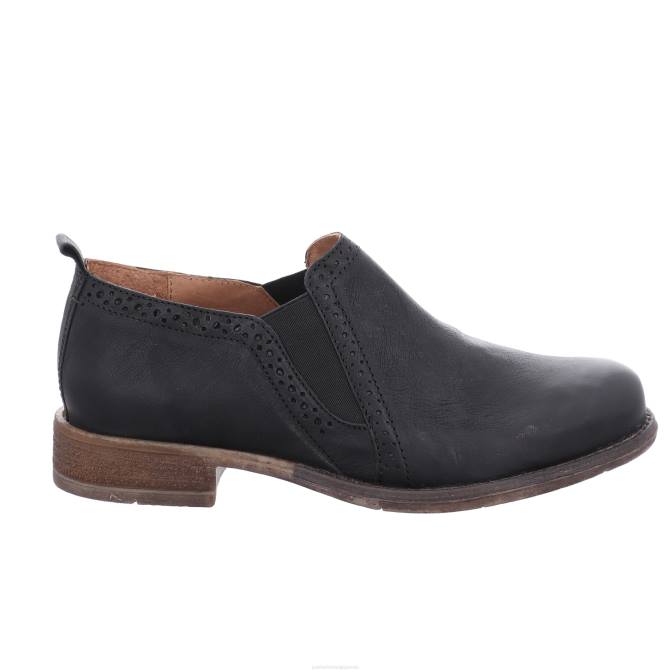 femmes Josef Seibel terre de sienne 91 chaussures à enfiler noir J4DB175