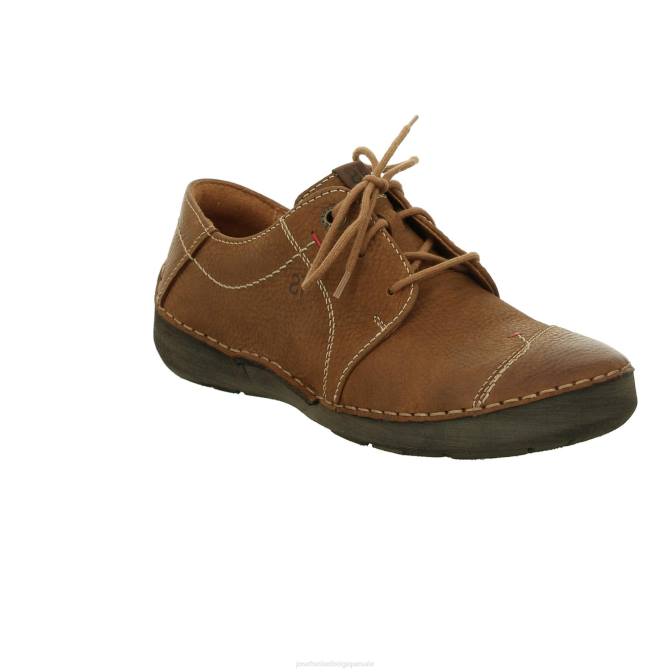 femmes Josef Seibel fergey 20 chaussures à lacets castagne J4DB20