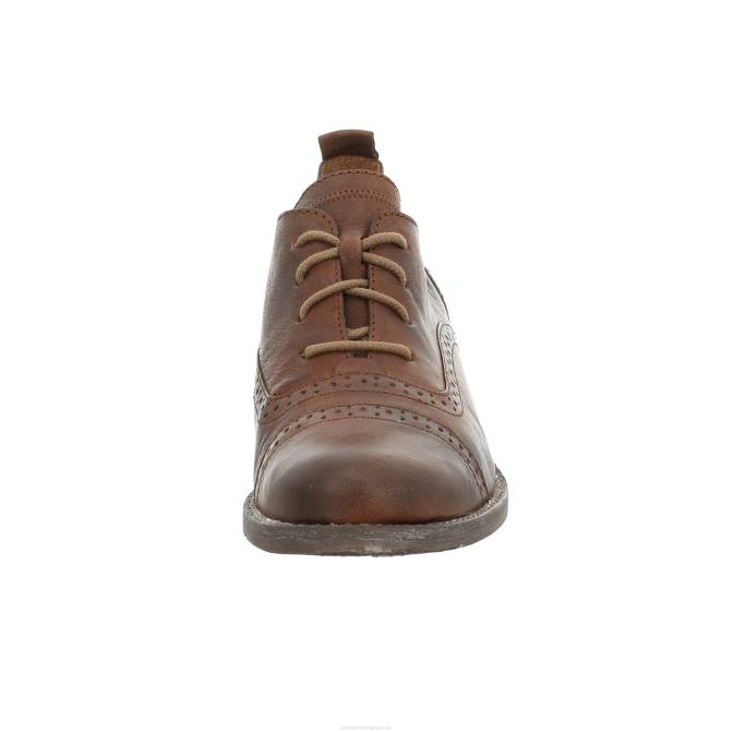 femmes Josef Seibel terre de sienne 73 chaussures à lacets noir J4DB183
