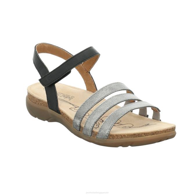 femmes Josef Seibel Riley 01 des sandales basalte J4DB105