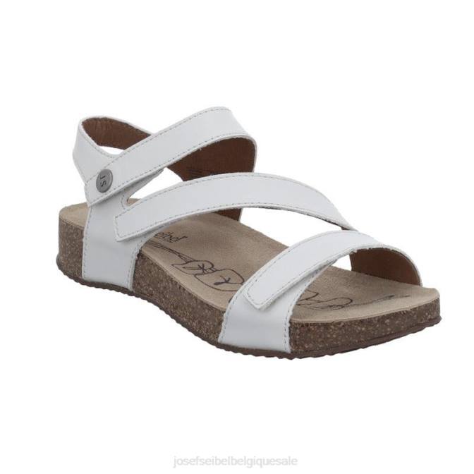 femmes Josef Seibel Tonga 25 des sandales blanc J4DB79