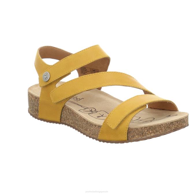 femmes Josef Seibel Tonga 25 des sandales jaune J4DB76