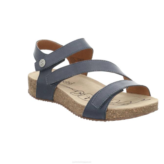 femmes Josef Seibel Tonga 25 des sandales jeans J4DB75