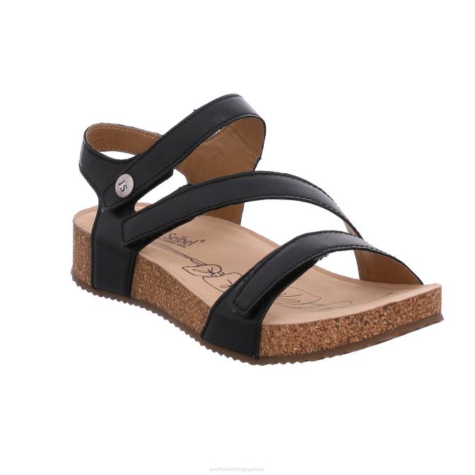 femmes Josef Seibel Tonga 25 des sandales noir J4DB77