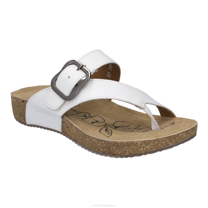 femmes Josef Seibel Tonga 77 des sandales blanc J4DB87