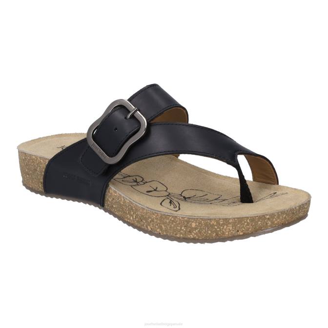 femmes Josef Seibel Tonga 77 des sandales noir J4DB85