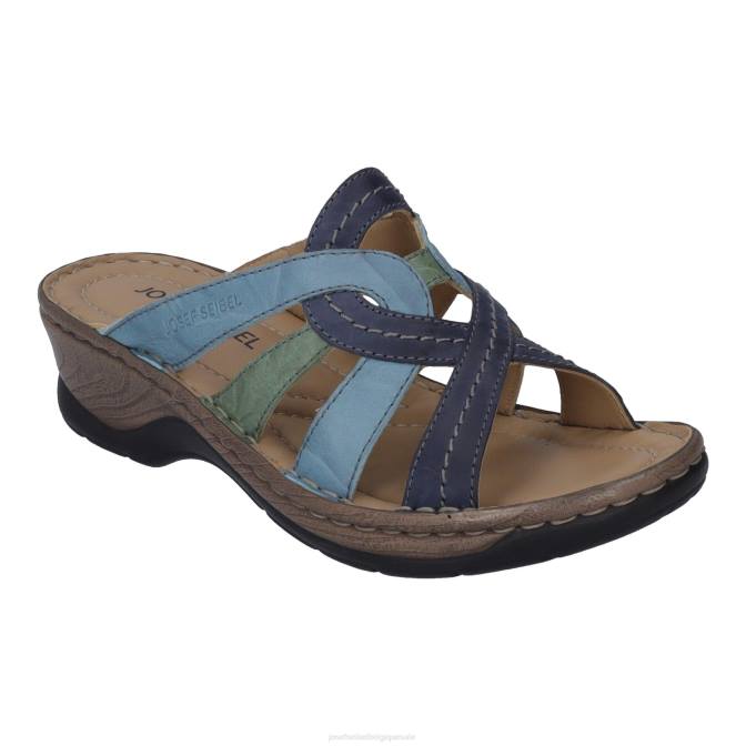 femmes Josef Seibel catalogne 01 des sandales bleu foncé J4DB101