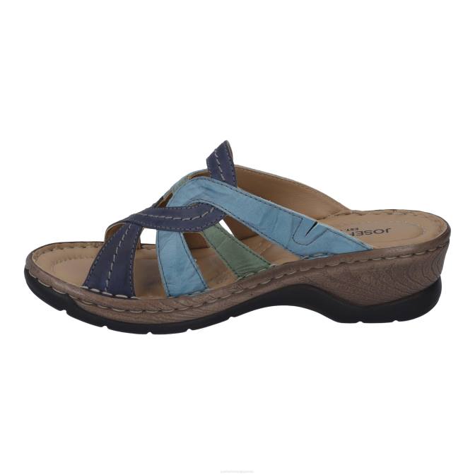 femmes Josef Seibel catalogne 01 des sandales bleu foncé J4DB101