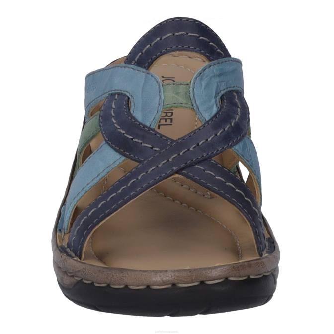 femmes Josef Seibel catalogne 01 des sandales bleu foncé J4DB101