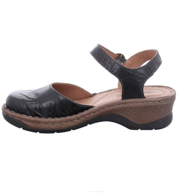 femmes Josef Seibel catalogne 61 des sandales noir J4DB109