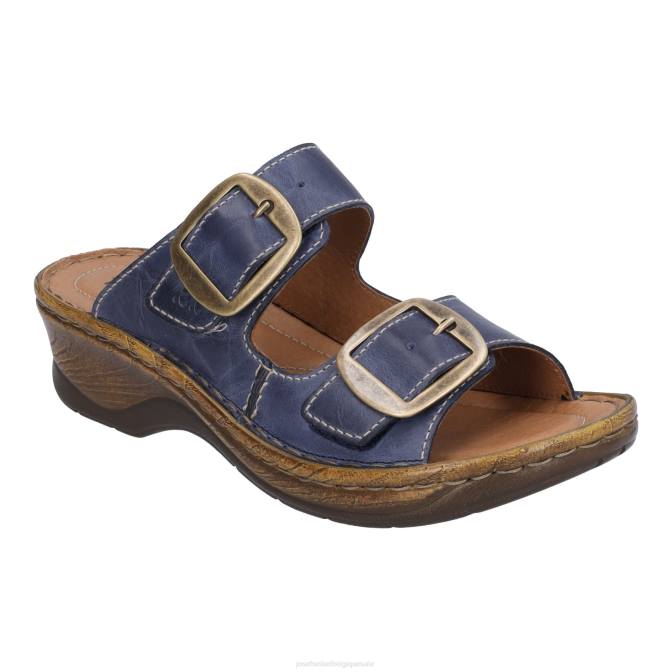 femmes Josef Seibel catalogne 76 des sandales bleu foncé J4DB94