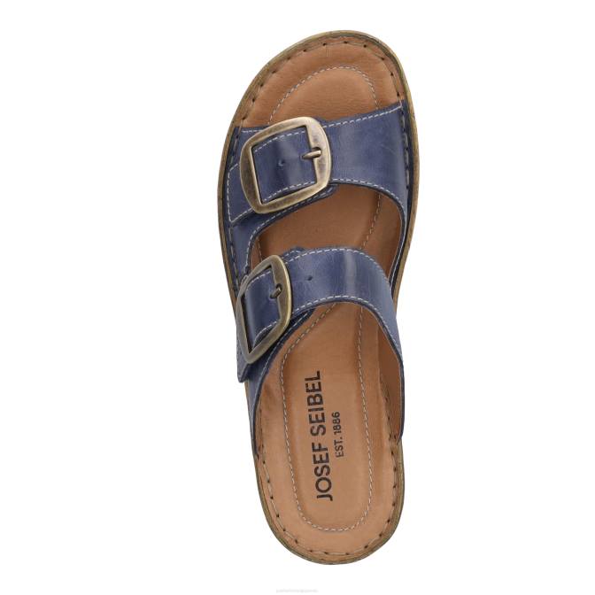 femmes Josef Seibel catalogne 76 des sandales bleu foncé J4DB94