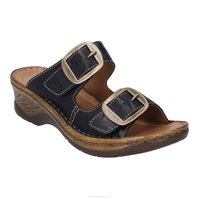 femmes Josef Seibel catalogne 76 des sandales noir J4DB93