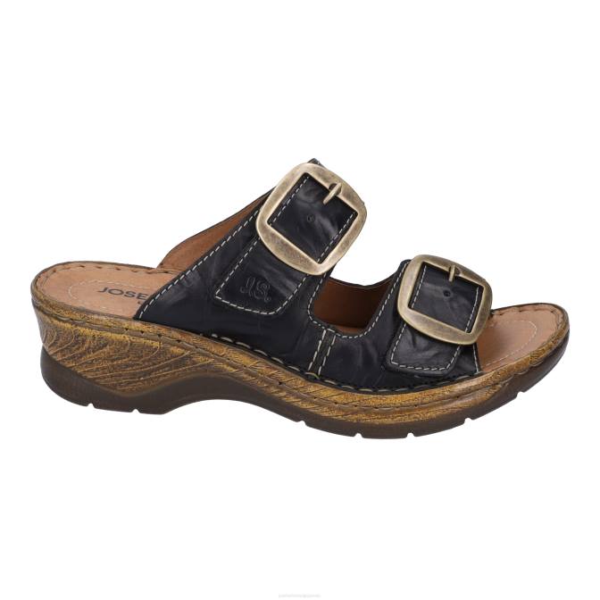 femmes Josef Seibel catalogne 76 des sandales noir J4DB93