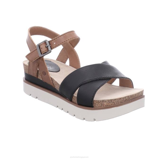 femmes Josef Seibel clé 10 des sandales noir J4DB126