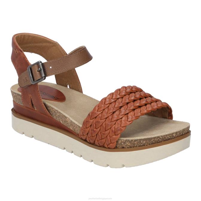 femmes Josef Seibel clé 16 des sandales orange J4DB61