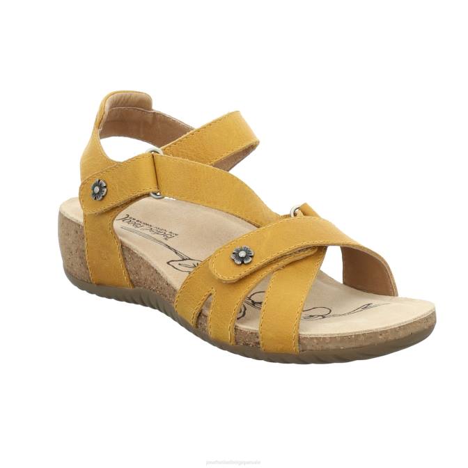 femmes Josef Seibel natalia 11 des sandales jaune J4DB111
