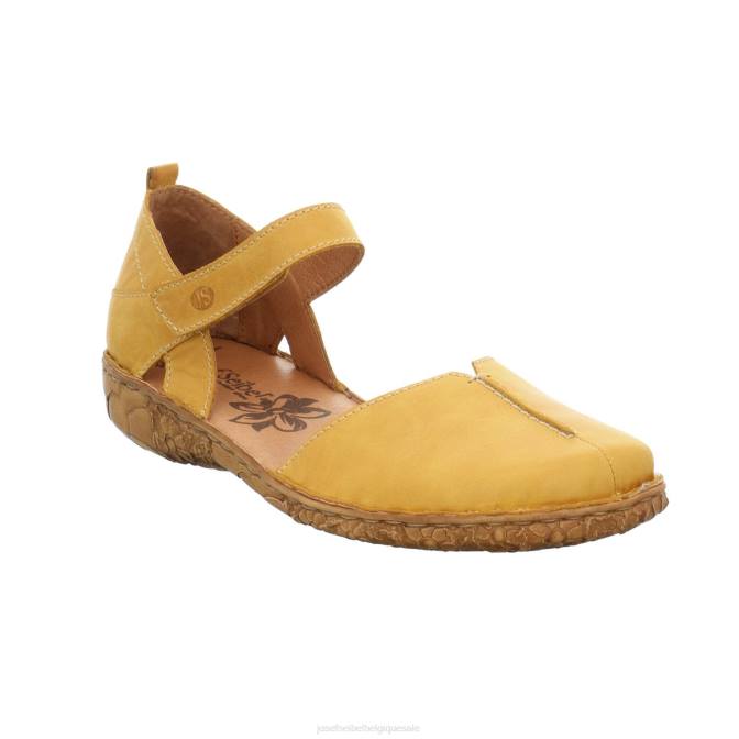 femmes Josef Seibel rosalie 42 des sandales Safran J4DB145