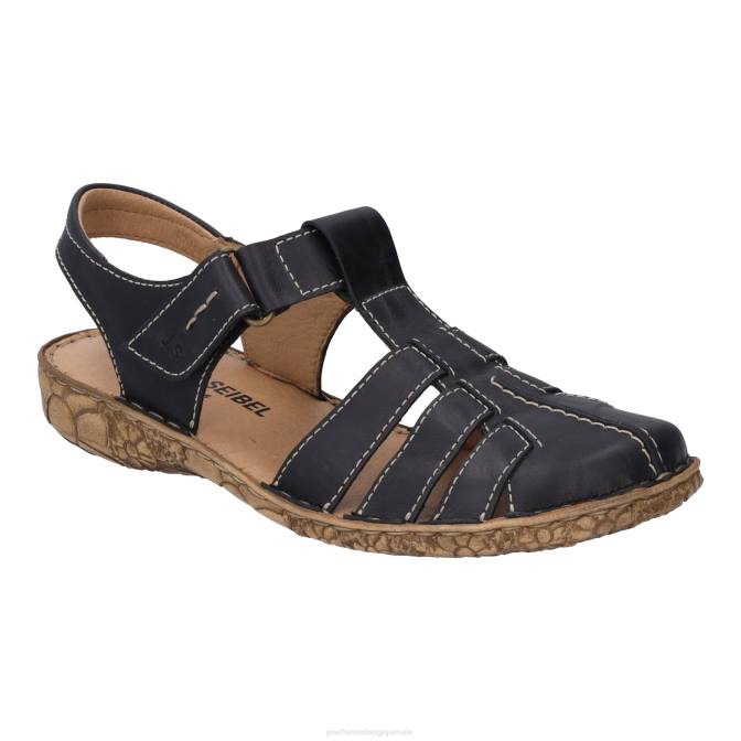 femmes Josef Seibel rosalie 48 des sandales noir J4DB170