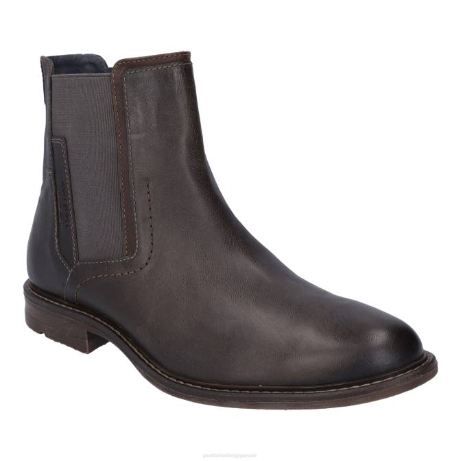 Hommes Josef Seibel comte 08 bottes graphite J4DB350