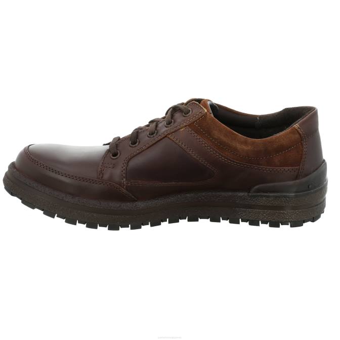 Hommes Josef Seibel emile 58 chaussures à lacets castagne J4DB322