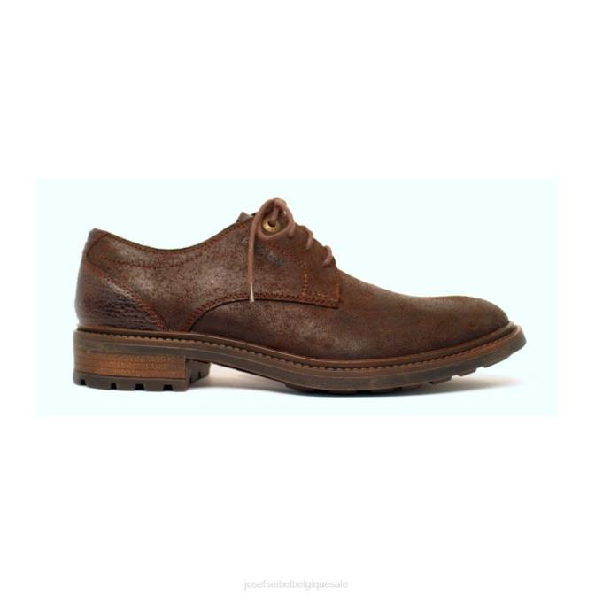 Hommes Josef Seibel oscar 05 chaussures à lacets noir J4DB330