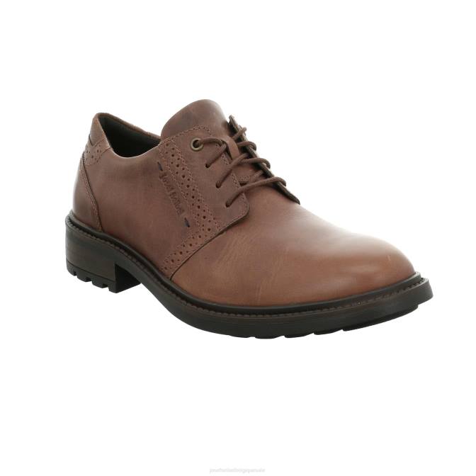 Hommes Josef Seibel oscar 42 chaussures à lacets castagne J4DB334