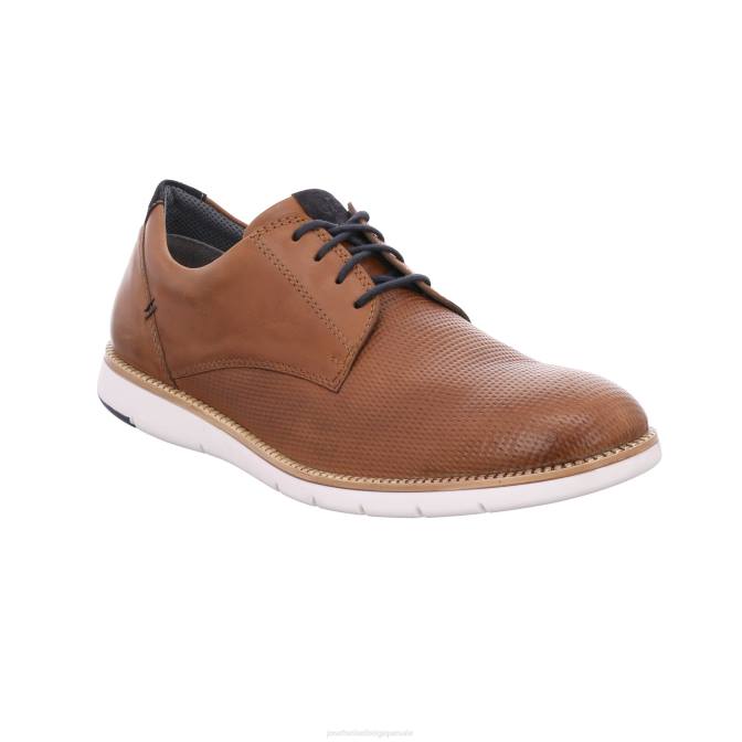Hommes Josef Seibel tyler 09 chaussures à lacets Brandy J4DB292