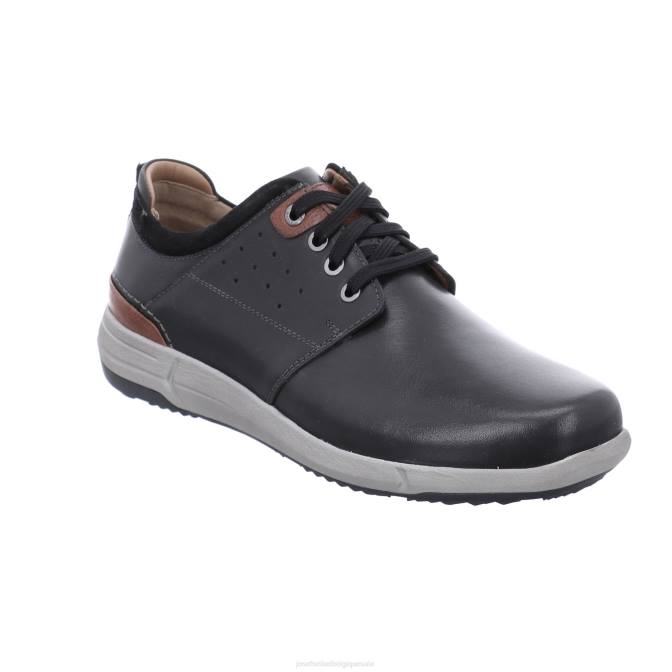 Hommes Josef Seibel Henri 13 chaussures de gym noir J4DB304