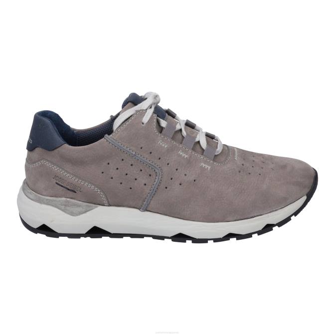 Hommes Josef Seibel Jérémie 01 chaussures de gym gris J4DB346