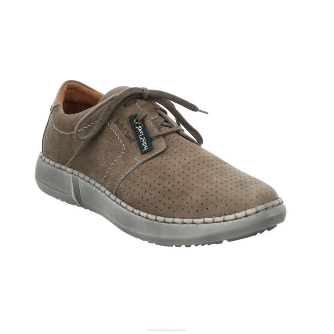 Hommes Josef Seibel Louis 06 chaussures de gym taupe J4DB308