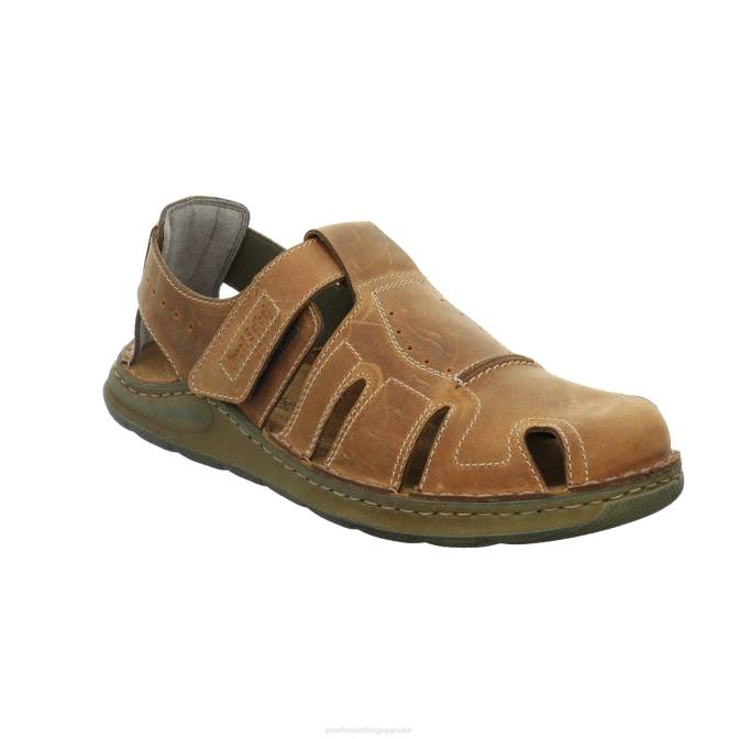 Hommes Josef Seibel franc-tireur 01 des sandales castagne J4DB340