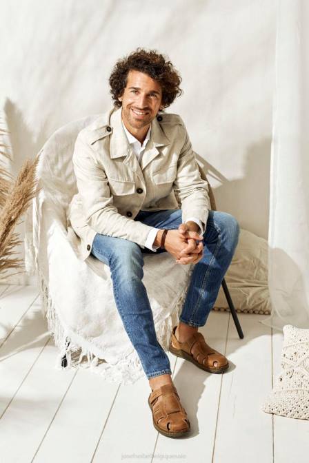 Hommes Josef Seibel franc-tireur 01 des sandales castagne J4DB340