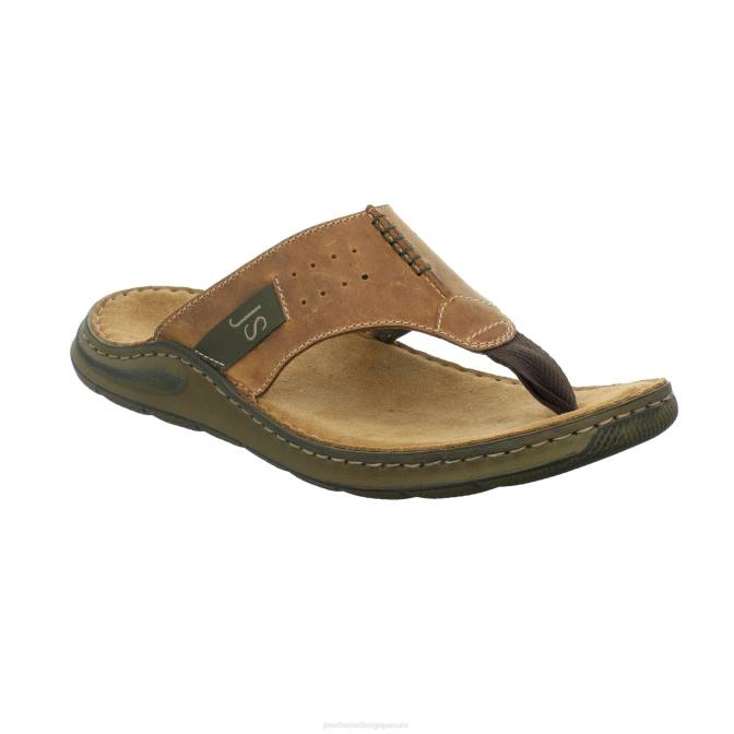 Hommes Josef Seibel franc-tireur 05 des sandales castagne J4DB371