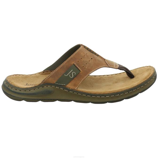 Hommes Josef Seibel franc-tireur 05 des sandales castagne J4DB371