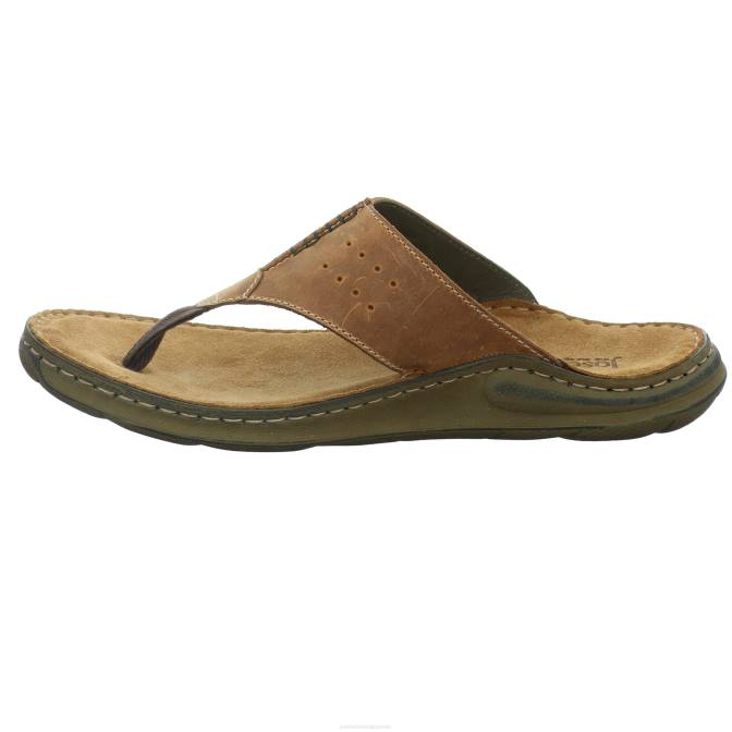 Hommes Josef Seibel franc-tireur 05 des sandales castagne J4DB371