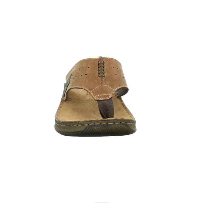 Hommes Josef Seibel franc-tireur 05 des sandales castagne J4DB371