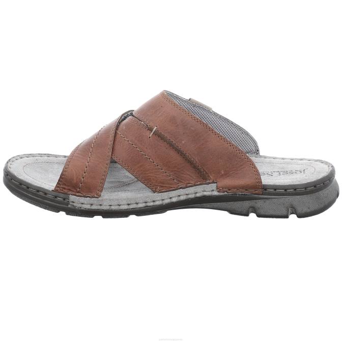 Hommes Josef Seibel jean 04 des sandales castagne J4DB372